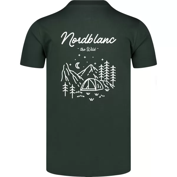  Риза NORDBLANC CAMPING NBSMT8157 ТЪМНО ЗЕЛЕНО 