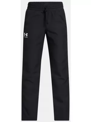 Спортен панталон за момче UNDER ARMOUR UA B RIVAL WVN PANT 1390155-001 ЧЕРЕН