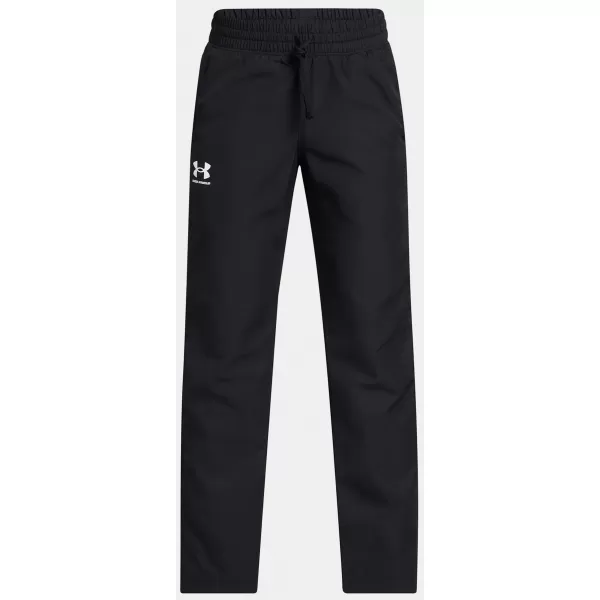  Спортен панталон за момче UNDER ARMOUR UA B RIVAL WVN PANT 1390155-001 ЧЕРЕН 