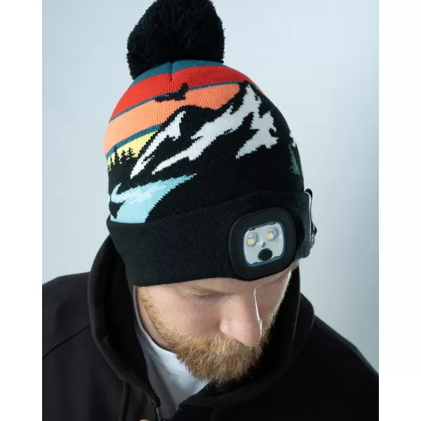  капачка PENTAGON SANCTUARY ADVENTURER KNIT BEANIE WITH FLASHLIGHT K13060 МНОГОЦВЕТЕН 