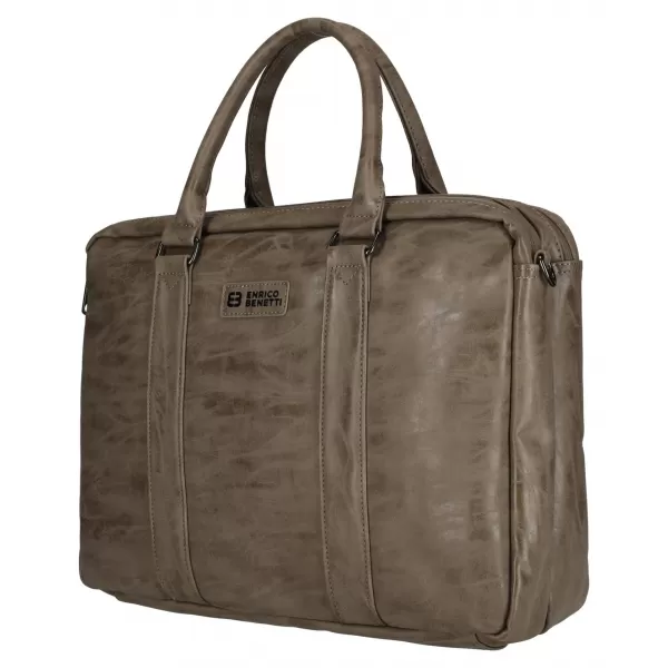  Чанта ENRICO BENETTI ROTTERDAM 15 NOTEBOOK BAG СРЕДНО КАФЯВО 