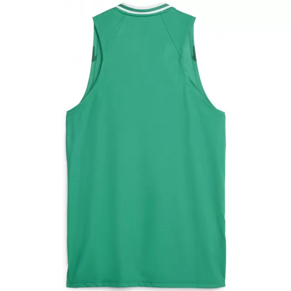  Мъжки фланелка PUMA HOOPS TEAM GAME JERSEY 67662806 ПИПЕР ЗЕЛЕНО 
