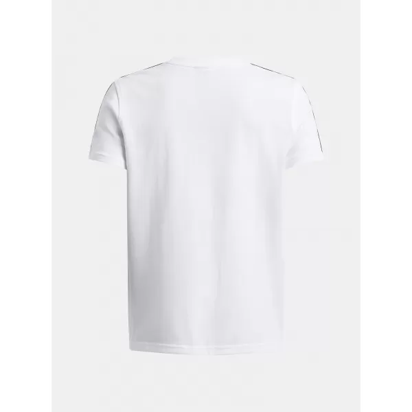  Момчешка тениска UNDER ARMOUR UA B ICON TAPED SS 6001583-100 БЯЛО 