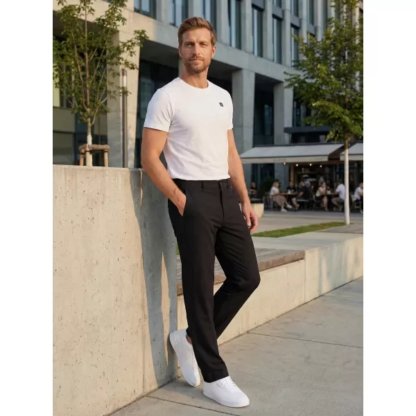  Мъжки панталон ALTISPORT ATS TROUSER SLIM-FIT ЧЕРЕН 