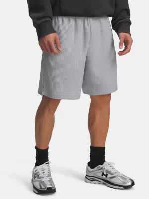 Мъжки шорти UNDER ARMOUR UA RIVAL WAFFLE SHORT 1383107-011 СИВО