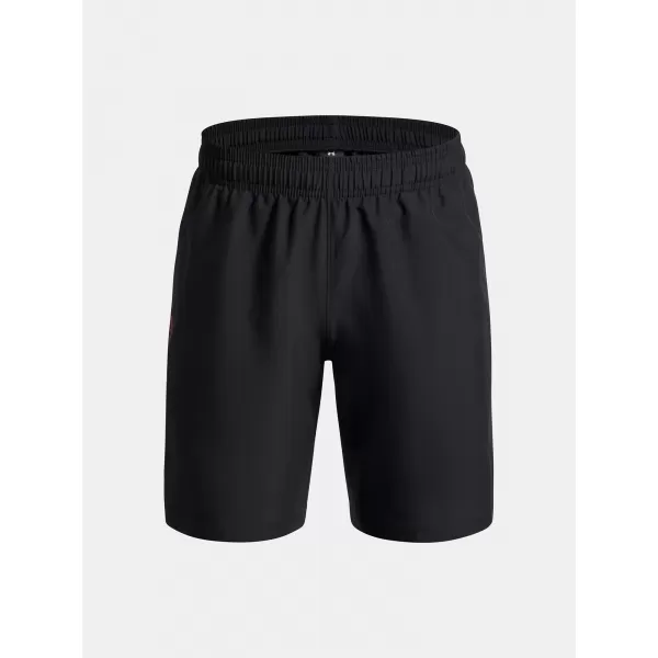  Къси панталонки за момчета UNDER ARMOUR UA TECH WOVEN WORDMARK SHORT 1383341-007 ЧЕРЕН 