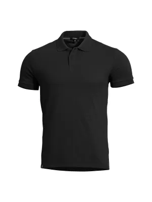 Мъжка тениска с яка PENTAGON MOTH PIQUET POLO SHIRT K09047 ЧЕРЕН