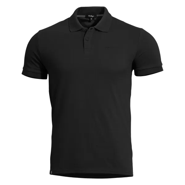  Мъжка тениска с яка PENTAGON MOTH PIQUET POLO SHIRT K09047 ЧЕРЕН 