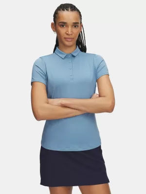 Дамска тениска UNDER ARMOUR UA PLAYOFF SS POLO 1383612-418 СИНЬО