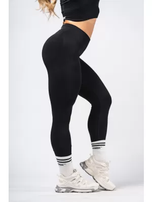 Оформящ безшевен клин с максимално лицеви опори FLOW SEAMLESS 497 BLACK Nebbia
