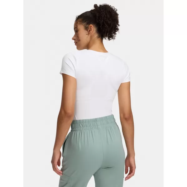  Дамска тениска UNDER ARMOUR MERIDIAN CORE SS 6000341-100 БЯЛО 