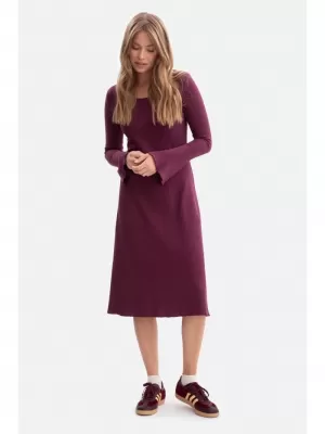 Рокля BEWEAR B308 СЛИВА