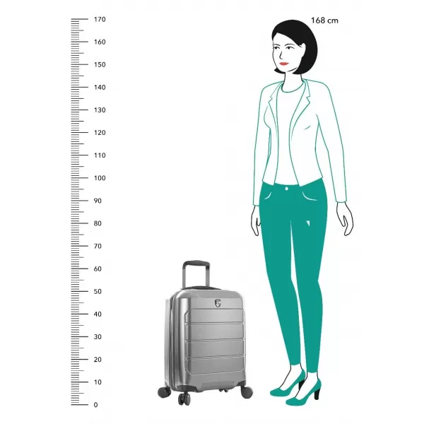  куфар HEYS ECOCASE S СИВО 