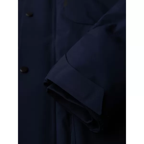  Мъжко зимно яке OMBRE OM-JAHP-0306 ТЪМНО СИНЬО 
