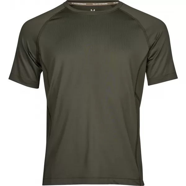  Мъжка тениска TEE JAYS | TJ 7020 НАСИТЕНО ЗЕЛЕНО 
