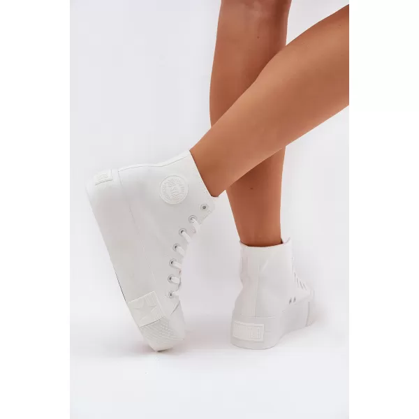 Дамски маратонки BIG STAR RR274743 WHITE Big Star Shoes 