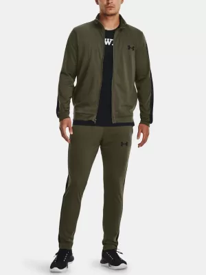 Мъжки комплект UNDER ARMOUR UA KNIT TRACK SUIT 1357139-390 ЗЕЛЕНО