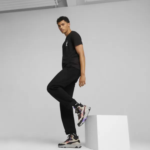  Ботуши PUMA TRINITY MID HYBRID 39232703 ГРАНОЛА/ЧЕРЕН/ОГНЕНА КОРАЛ 