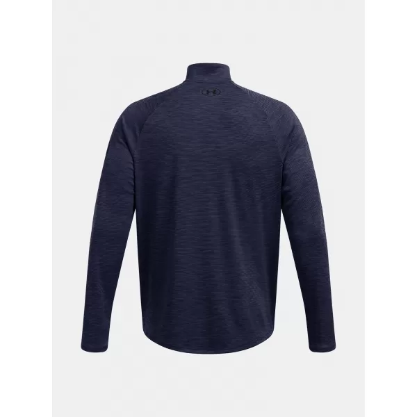  Мъжка тениска UNDER ARMOUR UA TECH TEXTURED 1/2 ZIP 1382797-410 СИНЬО 