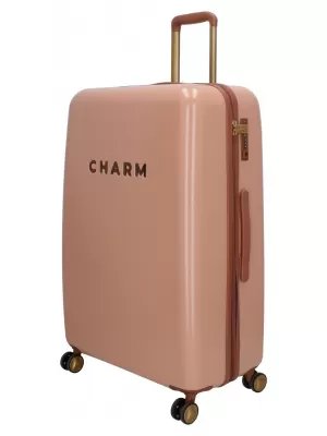 куфар CHARM LONDON CAPETOWN L РОЗОВО