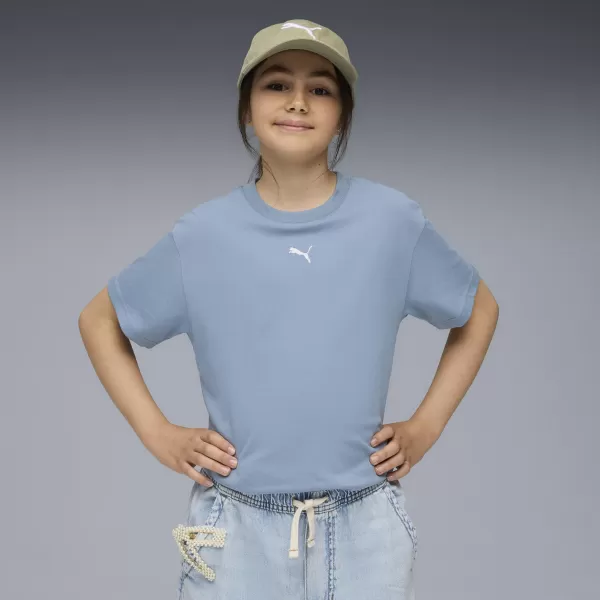  T -shirt PUMA ESS BOXY TEE G 68513134 ХЛАДНО СИНЬО 