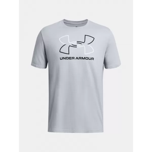  Мъжка тениска UNDER ARMOUR UA GL FOUNDATION UPDATE SS 1382915-011 СИВО 