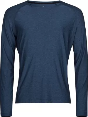 Мъжка тениска TEE JAYS | TJ 7022 ТЪМНОСИНЕН МЕЛАНЖ