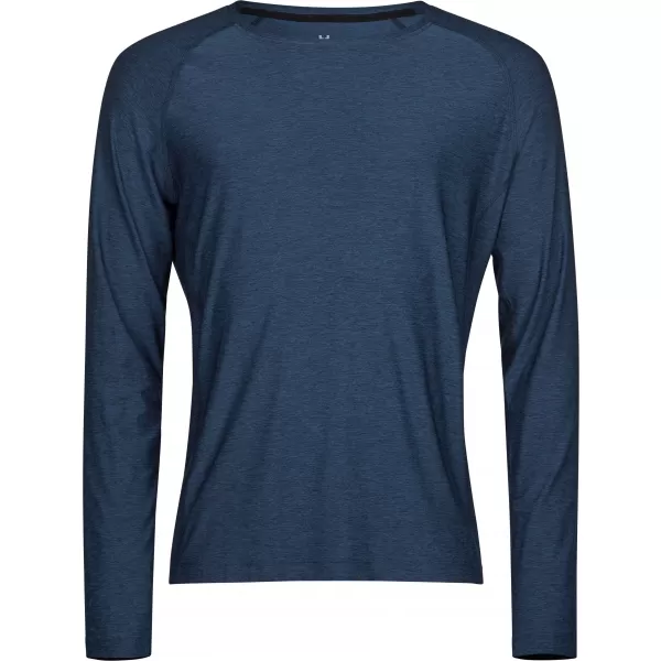  Мъжка тениска TEE JAYS | TJ 7022 ТЪМНОСИНЕН МЕЛАНЖ 