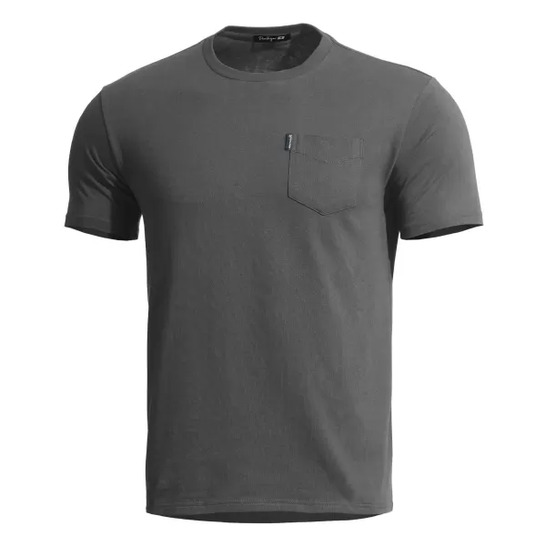  тениска PENTAGON AGERON T-SHIRT WITH POCKET K09012 ВЪЛК/СИВ 
