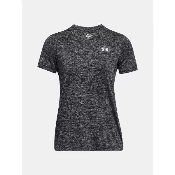 Дамска тениска UNDER ARMOUR TECH SSC- TWIST 1384230-001 ЧЕРЕН 