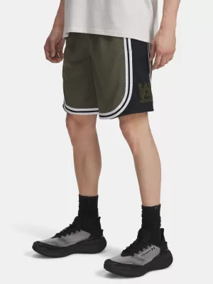 Мъжки шорти UNDER ARMOUR UA M COURTSIDE SHORT 6004087-390 ЗЕЛЕНО