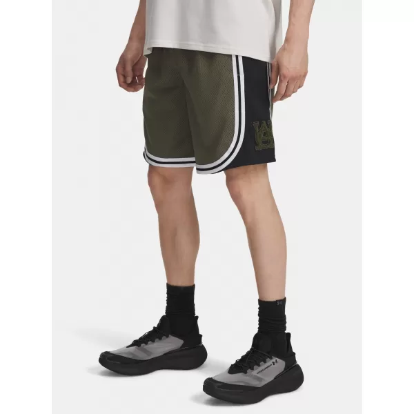  Мъжки шорти UNDER ARMOUR UA M COURTSIDE SHORT 6004087-390 ЗЕЛЕНО 