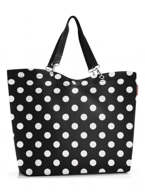Дамска чанта REISENTHEL SHOPPER XL БЕЛИ ТОЧКИ