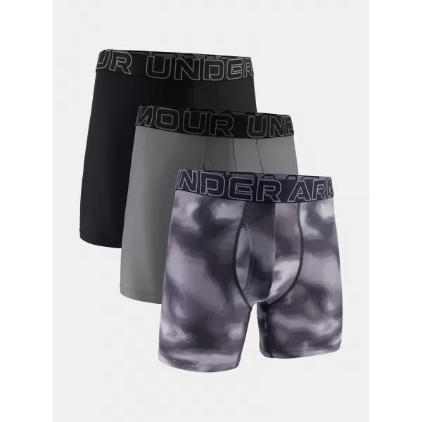  Мъжки боксерки UNDER ARMOUR M UA PERF TECH MESH (3KS) 1383885-024 ТИТАНОВО СИВО 
