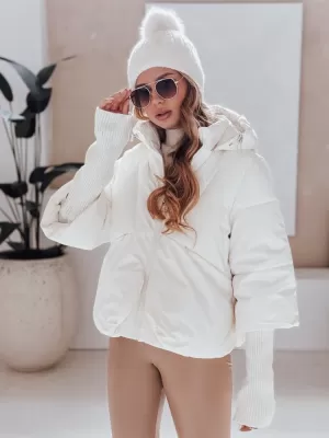 Дамско яке DSTREET TY5036 БЯЛ