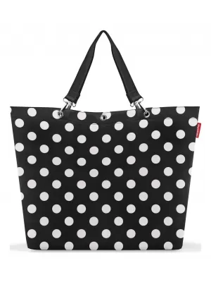Дамска чанта REISENTHEL SHOPPER XL БЕЛИ ТОЧКИ