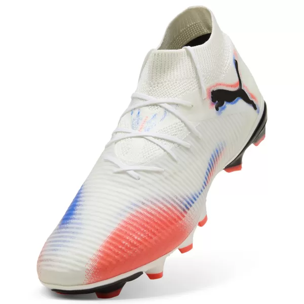  Мъжки обувки PUMA FUTURE 8 PRO FG/AG 10858801 WHITE/ БЯЛО/ПУМА ЧЕРНО/СВЕТЕЩО ЧЕРВЕНО 