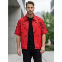 червен