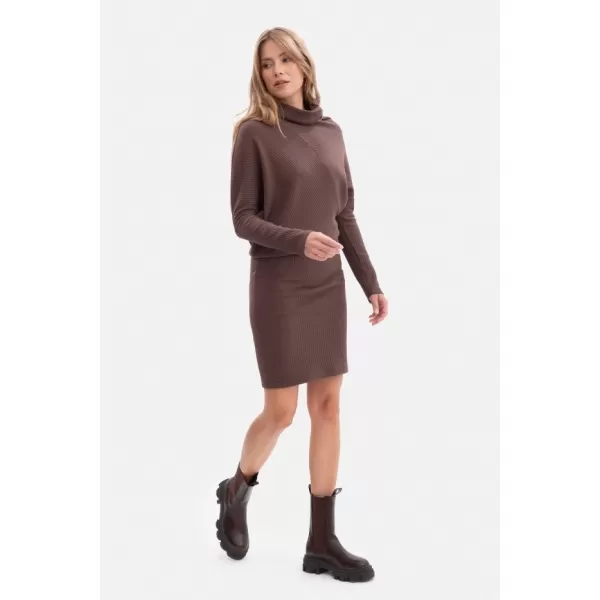  Рокля BEWEAR B309 КАФЯВО 