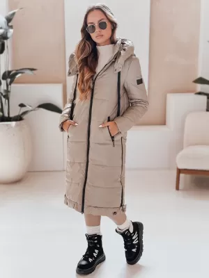 Дамско яке DSTREET TY5026 БЕЖОВО