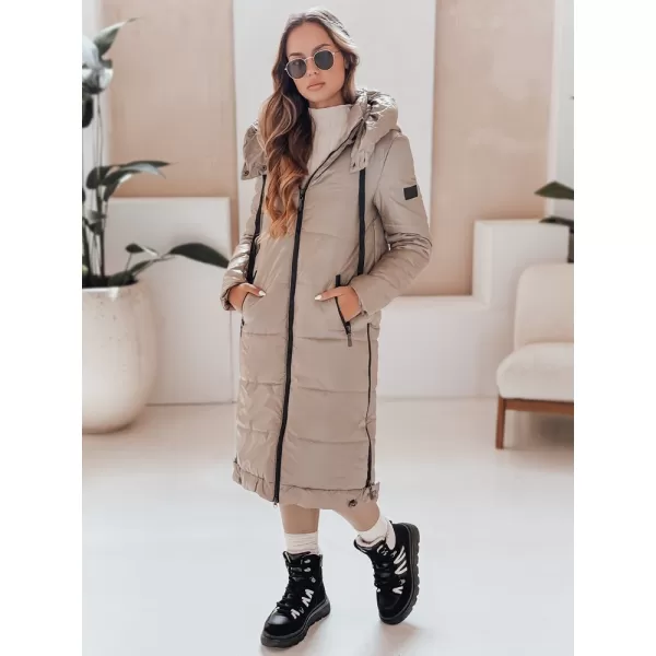  Дамско яке DSTREET TY5026 БЕЖОВО 