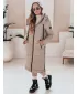 Дамско яке DSTREET TY5026 БЕЖОВО