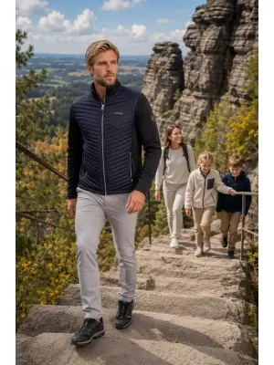 Мъжко хибридно яке ALTISPORT GAD ЧЕРЕН