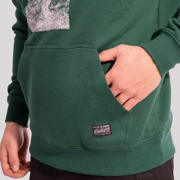  Суичър PENTAGON PHAETON HOOD SWEATER K09021-SS83 СПРИНГБОК ЗЕЛЕНО 