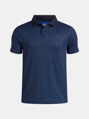 Момчешка тениска UNDER ARMOUR UA MATCHPLAY PRINTED POLO 1377349-411 СИНЬО