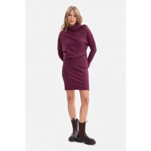  Рокля BEWEAR B309 СЛИВА 