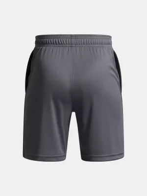 Къси панталонки за момчета UNDER ARMOUR UA TECH LOGO SHORTS 1383333-026 СИВО
