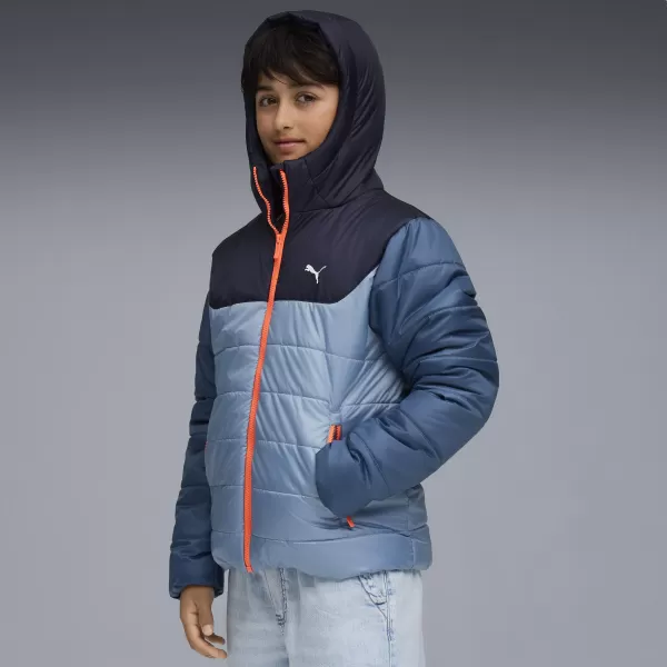  Яке PUMA ESS HOODED PADDED JACKET 68522634 ХЛАДНО СИНЬО 