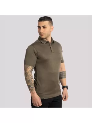 Мъжка тениска с яка PENTAGON VANQUISH POLO SHIRT K09048 БЯЛО