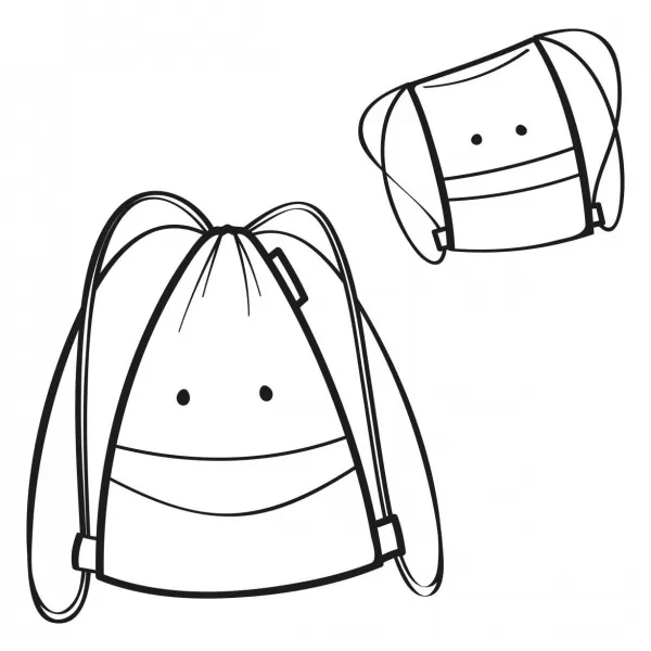  Спортна чанта REISENTHEL MYSAC KIDS ABC ПРИЯТЕЛИ РОЗОВО 